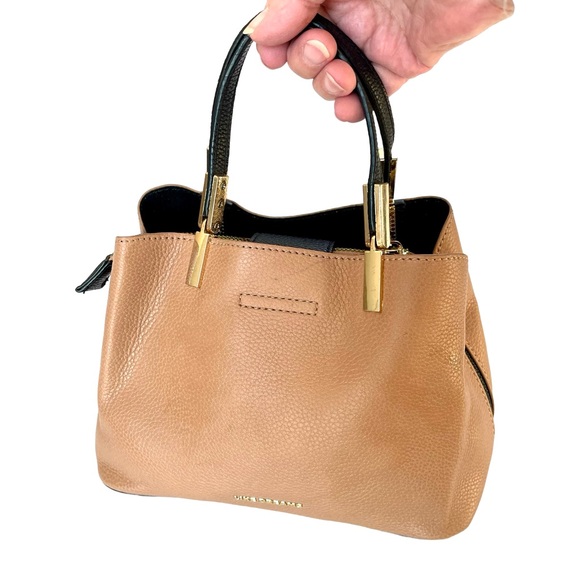 Like Dreams Small Faux Pebbled Leather Bucket Bag Mini Purse - Picture 1 of 9